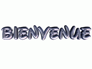 Gif animé bienvenue poussière
